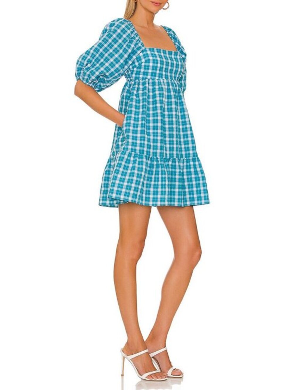 New Amanda Uprichard Lucietta Mini Dress Sutton Plaid Small $229